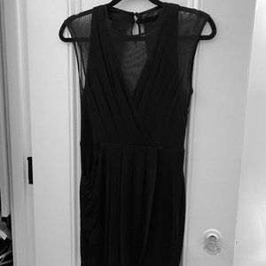 BCBG Black Dress with pockets